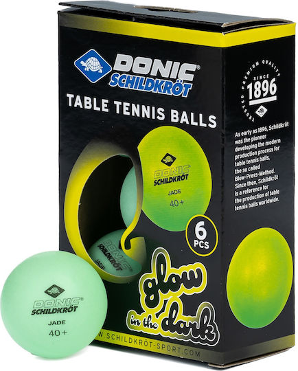 Donic Jade 40+ Ping Pong Balls 6pcs