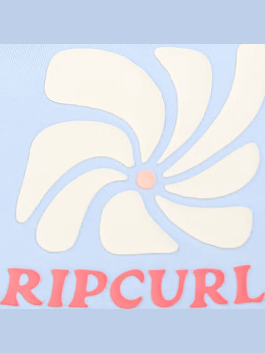 Rip Curl UPF 50+ Women Long Sleeve Sun Protection Shirt Blue