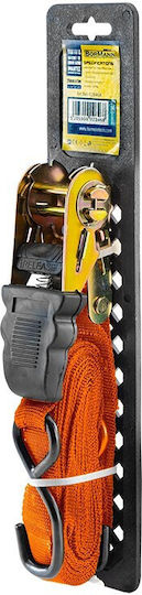 Bormann Bormann Auto-Gepäckgurt 500x2.5cm mit Ratsche Orange