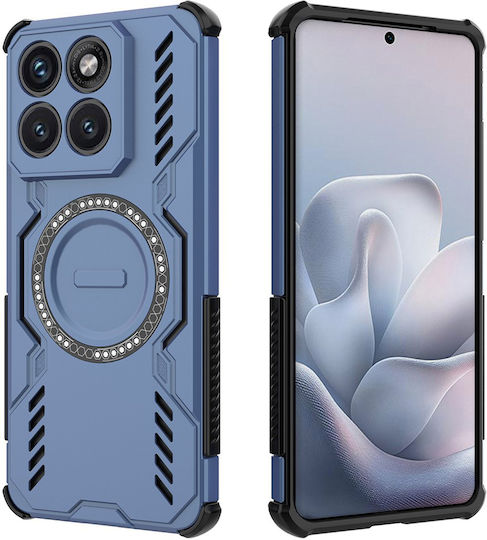 Techsuit Rückseitencover Kunststoff Blau Motorola Edge 70