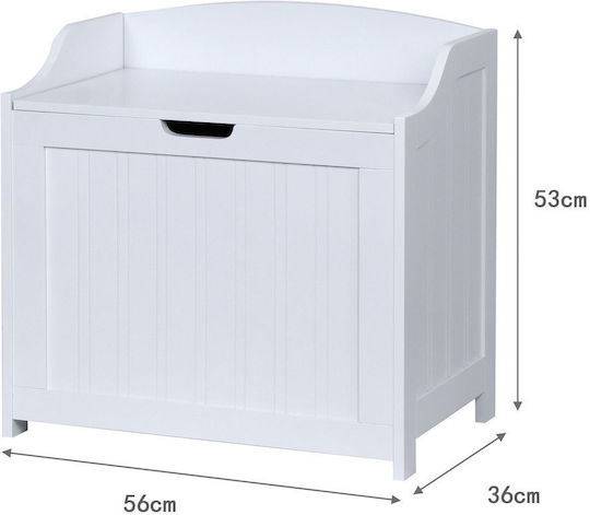 Wooden Storage Cabinet L56xW36xH53cm