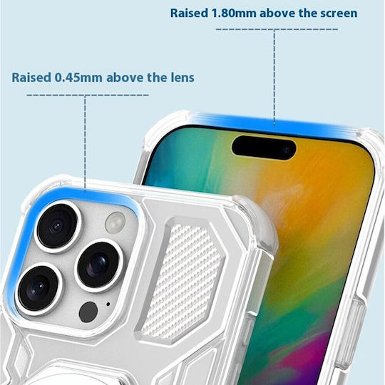 Techsuit Carbon Shield Handyhülle Schwarz (Redmi Note 15 Pro 4G)