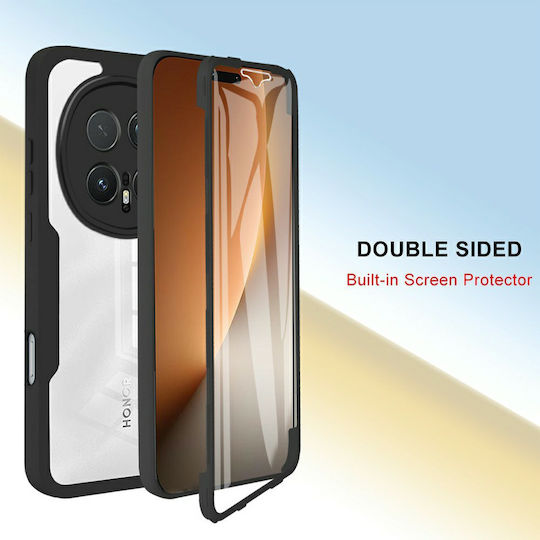 Techsuit Colorverse 360 Silicone Set with Tempered Glass Pink (Honor Magic8 Pro)