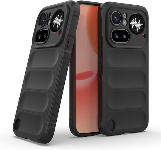 Techsuit Magic Back Cover Σιλικόνης Μαύρο (Nothing Phone (4a) Pro)
