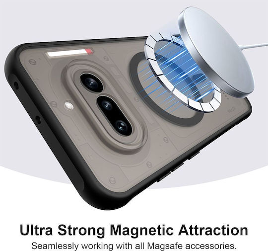 Techsuit Halofrost Ii Umschlag Rückseite Kunststoff Schwarz (Nichts Phone (4a) Pro)