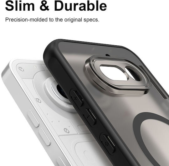 Techsuit Halofrost Ii Umschlag Rückseite Kunststoff Schwarz (Nichts Phone (4a) Pro)