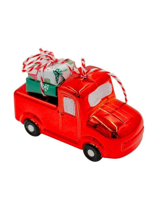 Hängender Weihnachtsbaumschmuck Auto Rote Rote