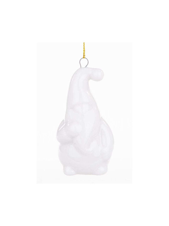 Keramischer Weihnachtsmann Weihnachtsbaumschmuck 7.8 Cm 1 Stück