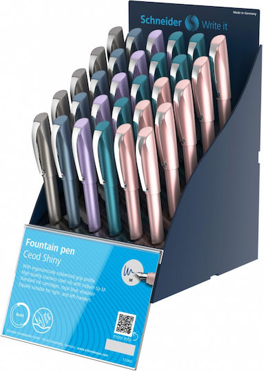 Schneider Display Schneider Ceod Shiny 30 Stilouri Cu Peniță 5xs-168621 S-168623 S-168656 7xs-168657 8xs-168609