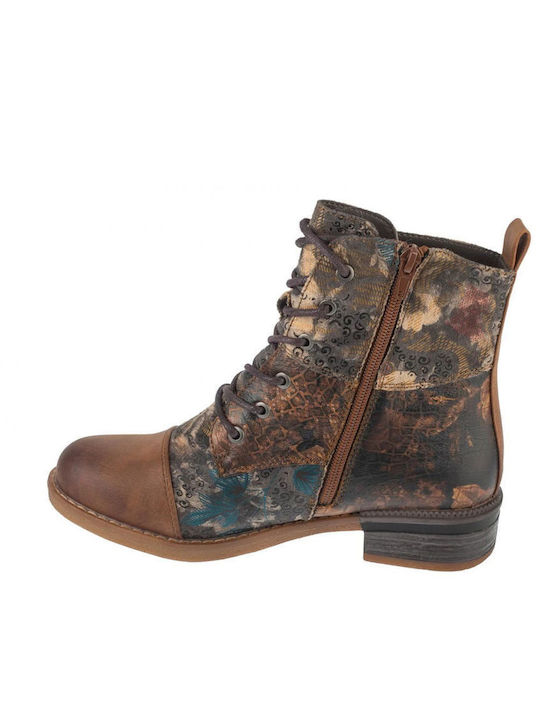 Stiefeletten Damen Braun