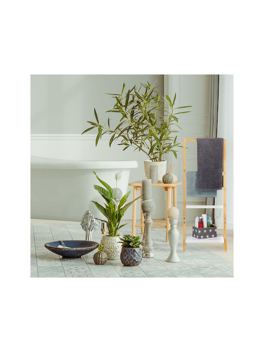Relaxdays 103x41cm Braun Badezimmerhaken & -halter