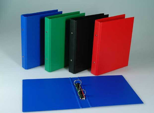 Aurora 2-Ring Bogen Ringordner Notizbuch D25mm Pvc Laminierte Pappumschläge A5 Aurora Rote