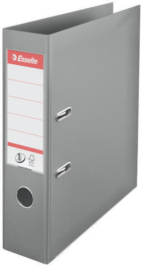 Esselte Mapă Cu Inele În Formă De Arc A4 Laminată Pp Margine Metalică 75 Mm Esselte Nr 1 Power Gri