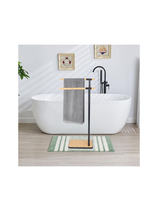 Relaxdays ​81x39.5cm Inox Γκρι