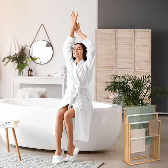 Relaxdays Suport Prosoape 82x55cm Maro