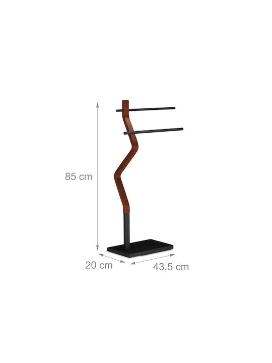 Relaxdays 85x43.5cm Inox Gri