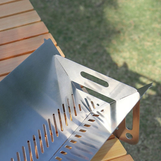 Grătar Palenisko Garden Mic Portabil Camping Turistic + Husă Groasă