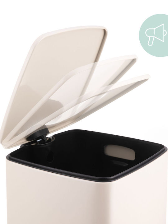 Relaxdays Coș De Baie Din Plastic 20l Bej