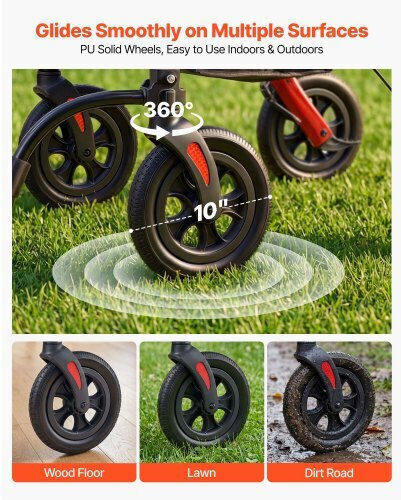 Vevor Recomedic Rollstuhlzubehör Rad