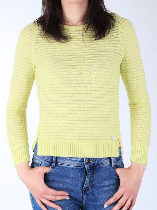 Damen Baumwollpullover Grünes