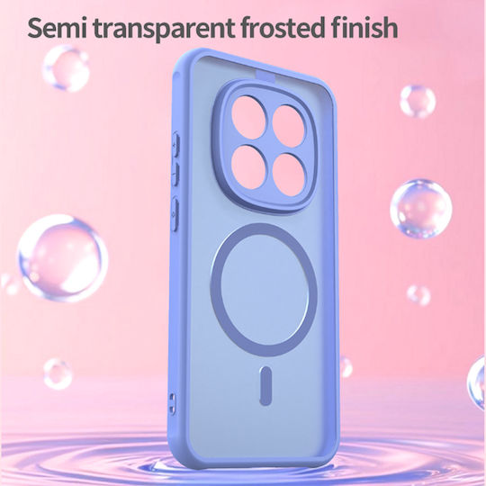 Tech-protect Magsafe Rückseiten Umschlag Silikon Flieder Kunststoff Redmi Note 15 4g 5g