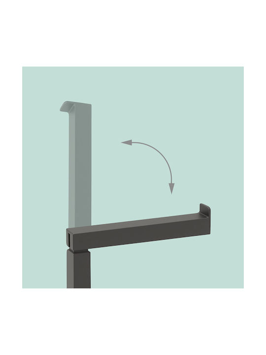 Relaxdays Metal Black Bathroom Accessory Set