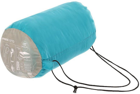 Enero Sleeping Bag Μονό Καλοκαιρινό Μπλε-γκρι