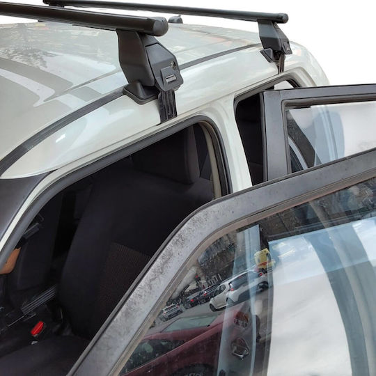 Menabo Autodachträger Kit mit Dachträgerfüßen Metallisch Suzuki Ignis 2016+ 2 Stück