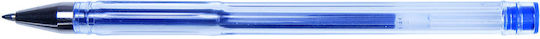 Office Products Transparent Gel Pen 0.7mm Tip Office Products Blue