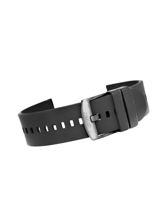Giewont Tragbare Bänder Silikon Schwarz (Giewont Supernova Gw330 Gwp330-3)