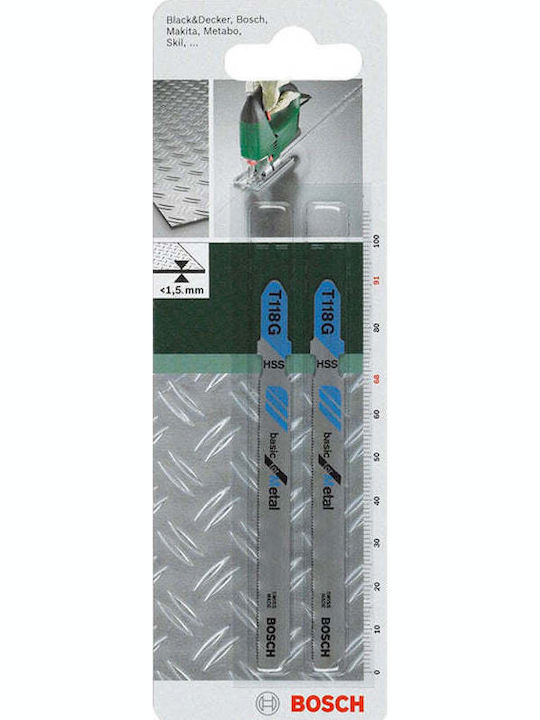 Bosch Stichsägeblätter 2 Stück T118g
