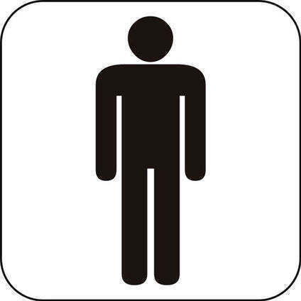 Sticker 12 X 12 Cm Preventa Men