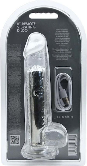 Loving Joy Vibrator Realistic Transparent Cu Control De La Distanță