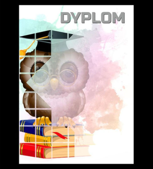 Paper Diploma Owl 25 Pcs Dyp157