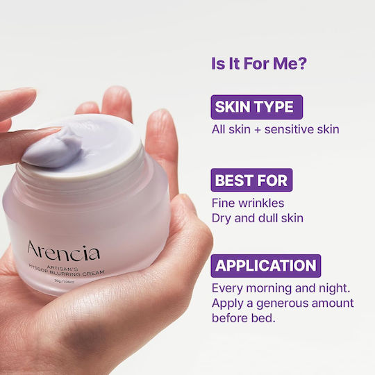 Arencia Hyssop Verschwimmen Anti-Aging Gesichtscreme 30ml