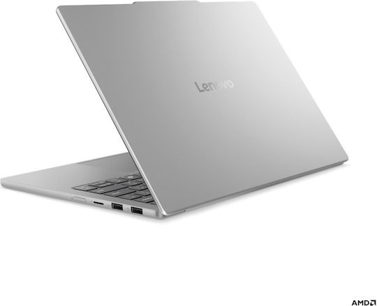 Lenovo IdeaPad Slim 5 13ARP10 13.3" IPS FHD+ (Ryzen 5-7535HS/16GB/512GB SSD/Windows 11 Home) Cloud Grey (Международен английски език клавиатура)
