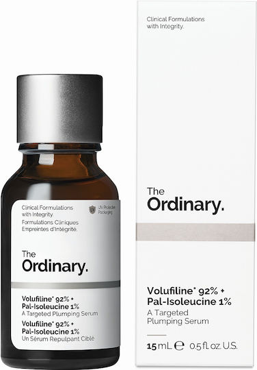 The Ordinary Volufiline 92% + Pal-Isoleucine 1% Ενυδατικό & Αντιγηραντικό Serum Προσώπου 15ml