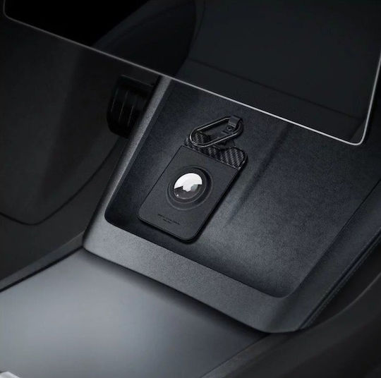 Car Key Case Tesla Spigen to244 Air Fit Card Holder Airtag Slot 2 1 2 Pieces Black Acp08793