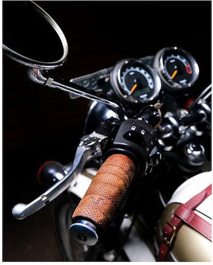 Tripmachine Handlebar Grip Wraps Tobacco Perforated