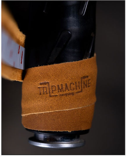 Tripmachine Leather Handlebar Grip Wraps Tan