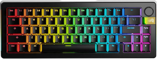 Glorious PC Gaming Race GMMK 3 PRO Wireless Gaming Mechanical Keyboard 65% with Fox HE Switches and RGB Lighting English US