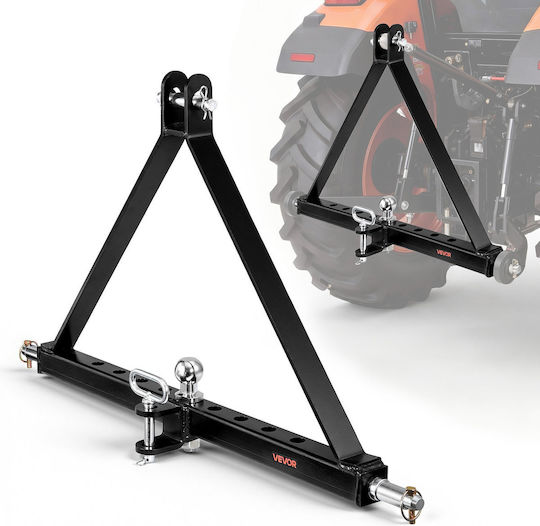 Vevor Three Point Tow Hitch Ball Adapter Quick Hitch Tractor Category 2 Compatible Kubota Mahindra Ford Yanmar John Deere Massey Ferguson Sjxjsqdkbp21yh3a3001v0