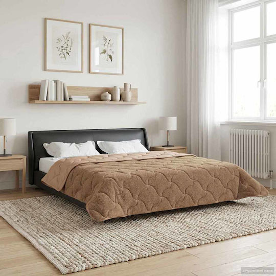 vidaXL Husă Pentru Pilotă Dublă 200x220 Taupe