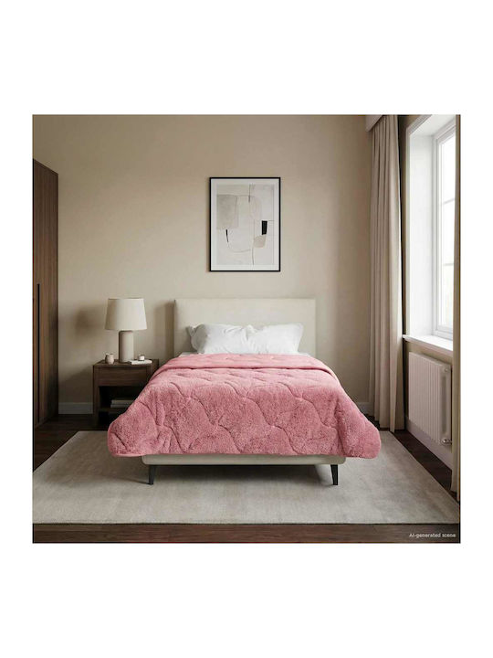 vidaXL Einzelbettbezug 135x200 Rosa
