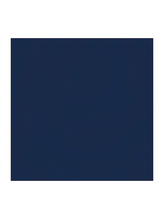 vidaXL Single Duvet Cover Set 155x200cm With Pillowcase Dark Blue