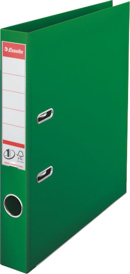 Esselte Mapă Cu Inele În Formă De Arc A4 Laminată Pp Margine Metalică 50 Mm Esselte Nr 1 Power Verde