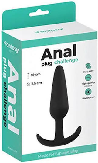 Fantasy Lingerie Plug Anal Mediu Negru
