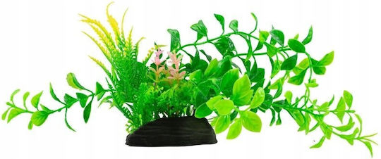 Aqua Natura Plant Aquarium Decoration Green Plastic 20 Cm Fern Young Shoots