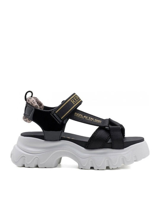 Women's Flat Sandals Black