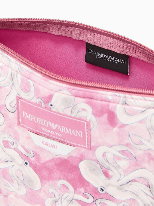 Emporio Armani Fabric Beach Bag Pink EX000068AF21748 F4028
